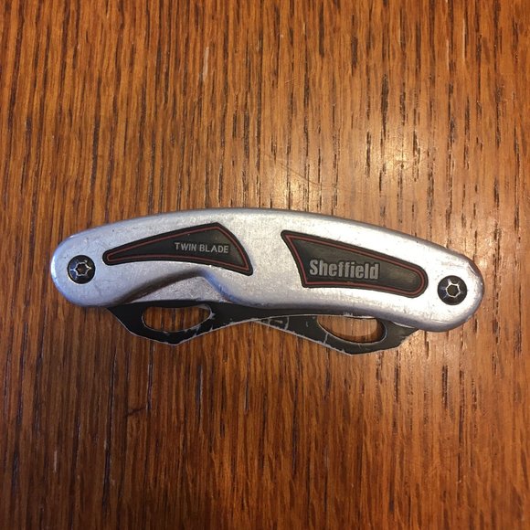 Sheffield Other - Sheffield Black Twinblade Pocketknife